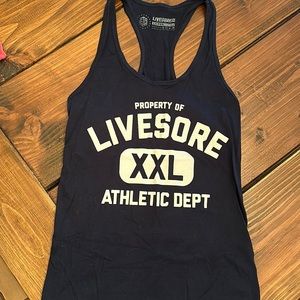 Live sore Athlete Tank